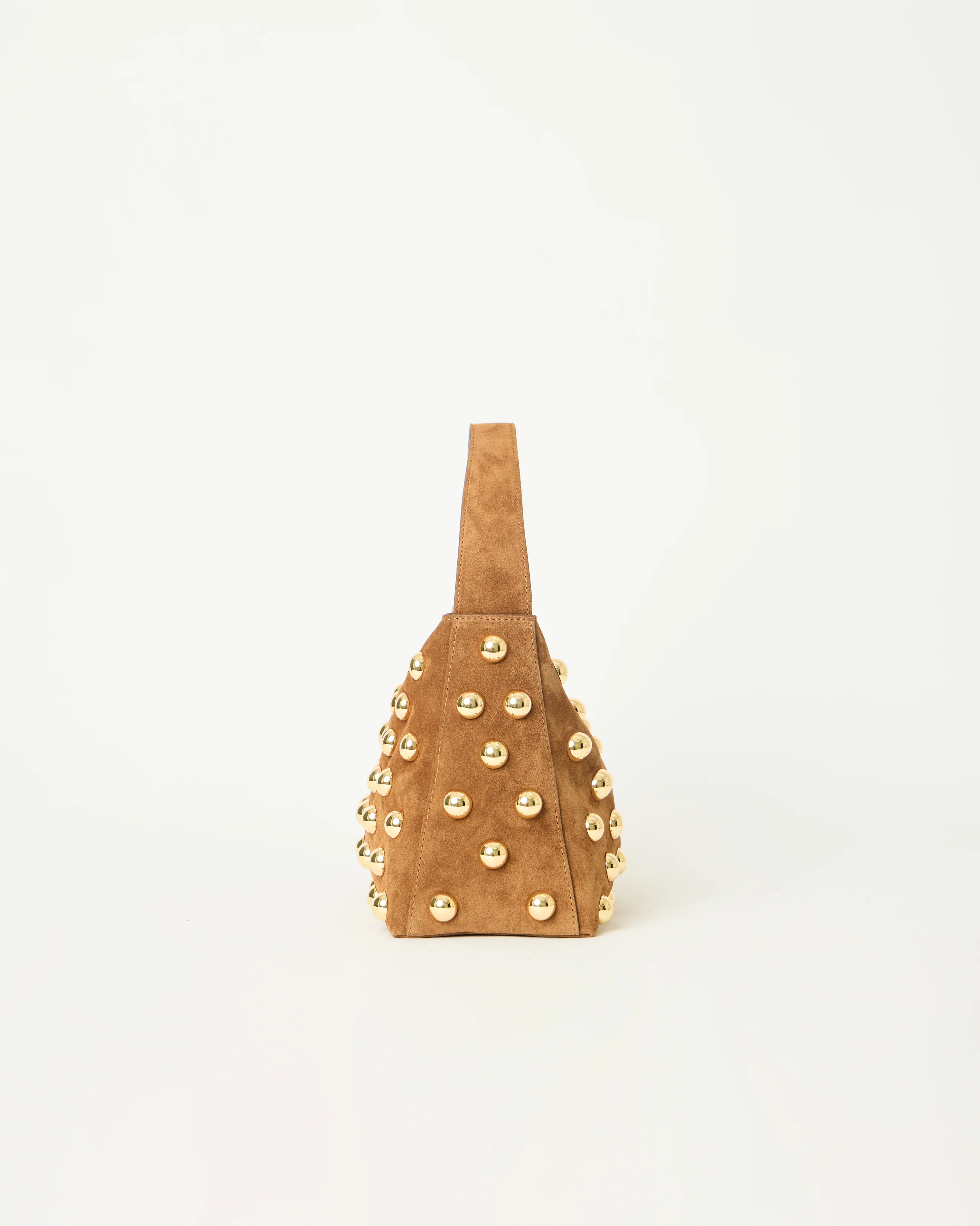 GAIA STUDDED SUEDE BAG - Image 3