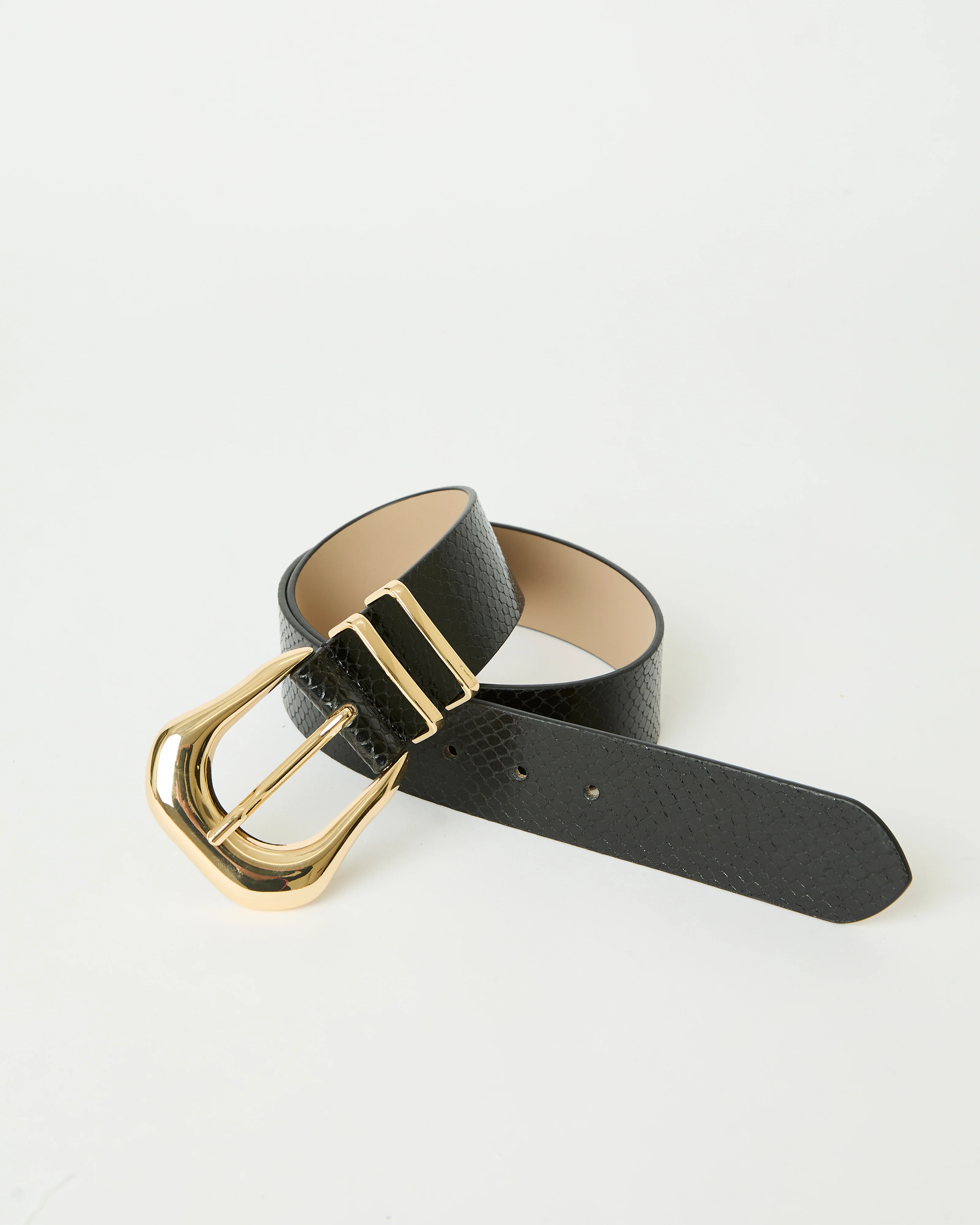 KODA PYTHON LEATHER BELT - Image 3